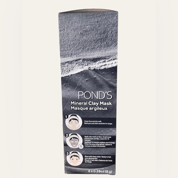 Pond's Pure Detox Mineral Clay Mask - 6pcs x 0.28oz/8g - Picture 4 of 7